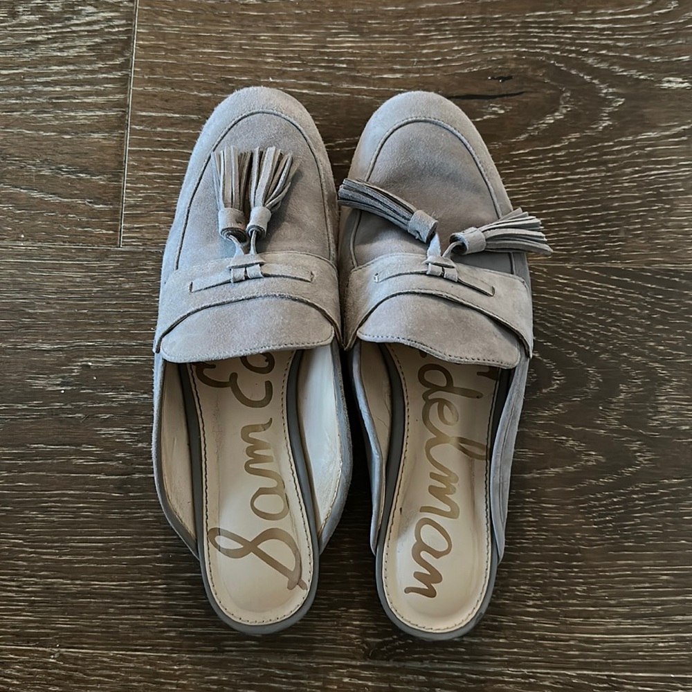 Sam Edelman Gray Loafers